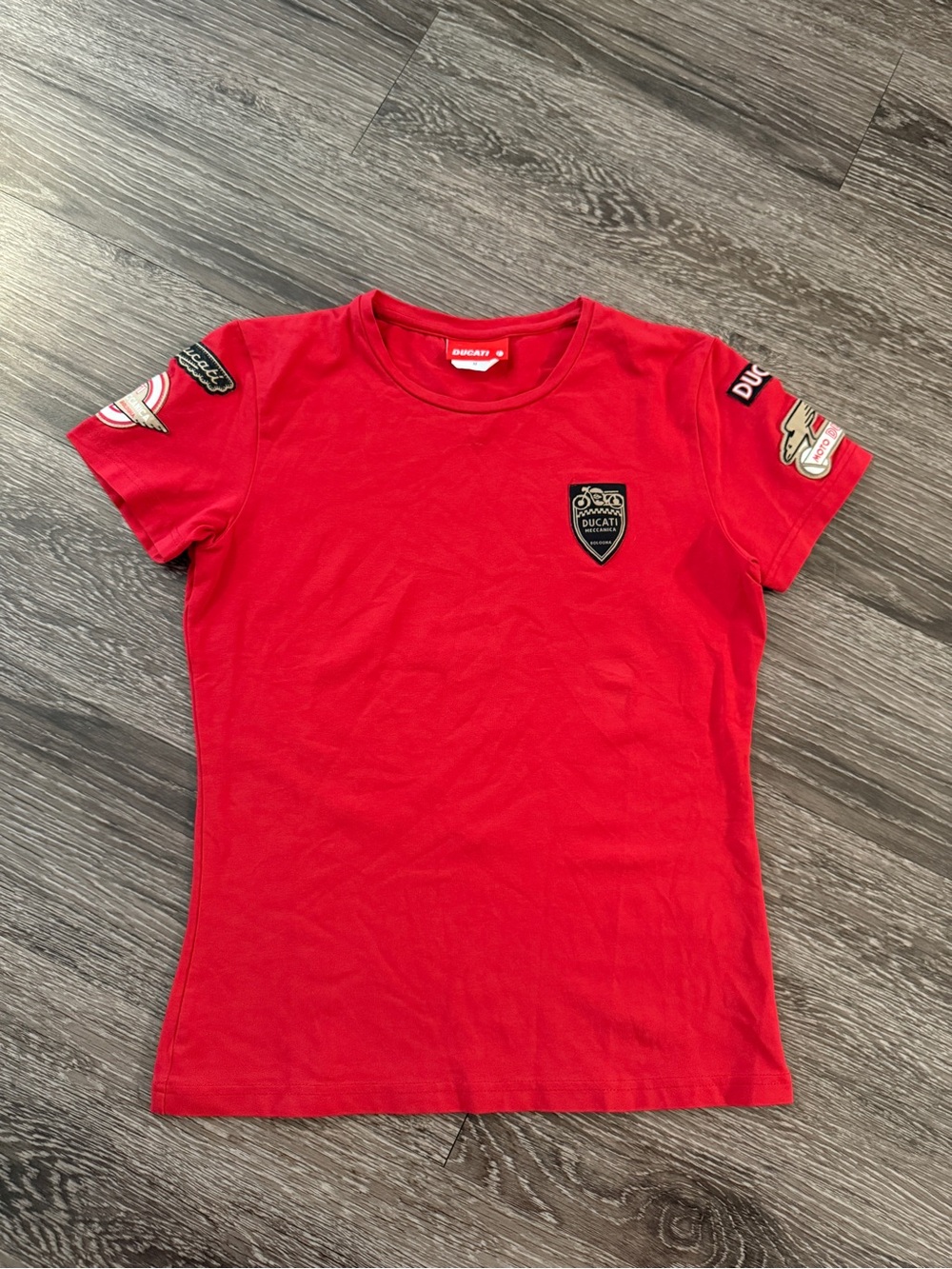 Ducati Women’s Red Short Sleeve Tee